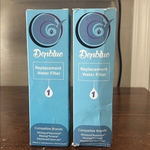 New 2 packs Depblue 1 Replacement Refrigerator Ice Maker Water Filter No. 1